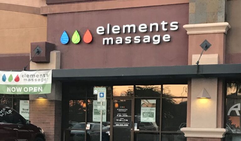 elements massage prices