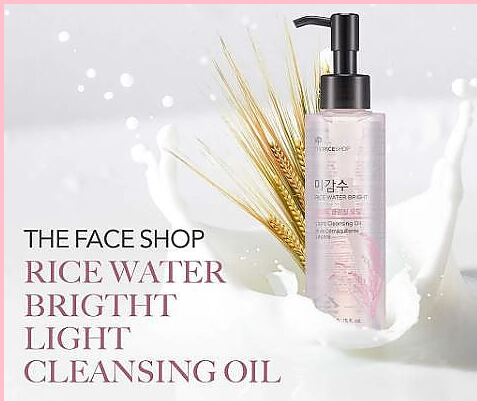 The Face Shop Rice Water Bright Rich Cleansing Light Oil