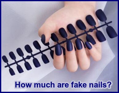 How much are fake nails?
