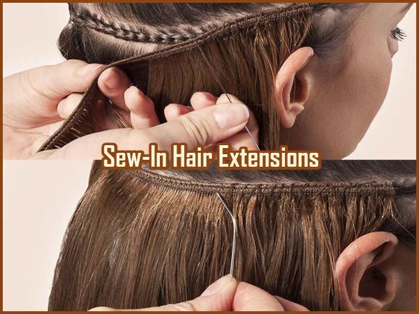 Sew-In Hair Extensions: