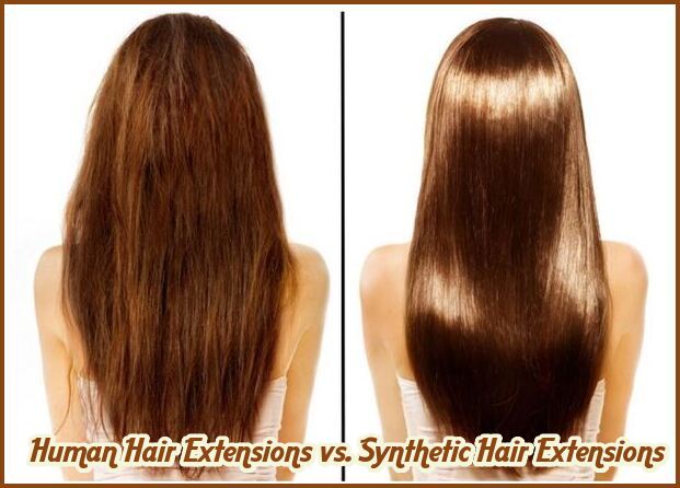 Human Hair Extensions vs. Synthetic Hair Extensions