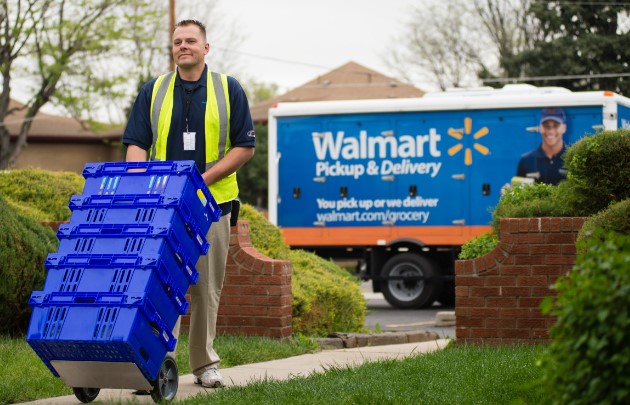 who delivers for walmart online orders 2021