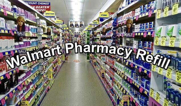 walmart pharmacy refill