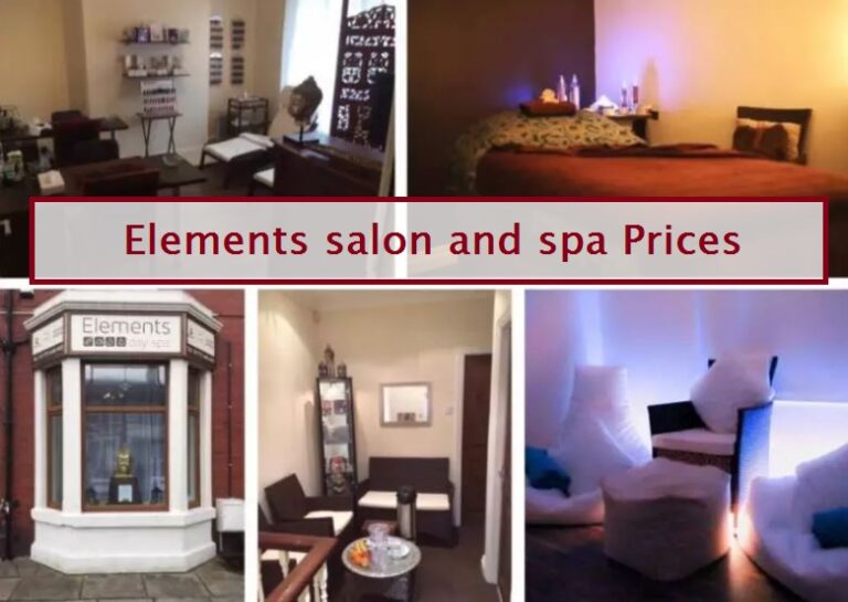Elements salon and spa Prices
