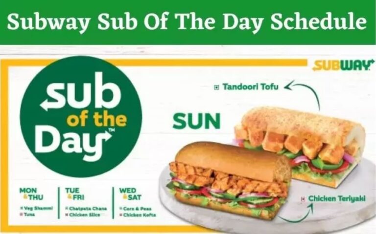Subway Sub Of The Day: